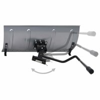 Sneeuwploeg voor gazonmaaier met adapter 100 cm 5