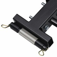 Sneeuwploeg voor gazonmaaier met adapter 100 cm 8