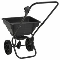 Strooiwagen duwmodel 15 L 92x46x70 cm PVC en staal 4