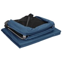 Babybox met matras linnen marineblauw 9