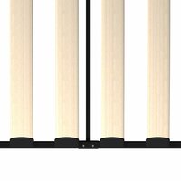 Bedbankframe metaal zwart 90x200 cm  7