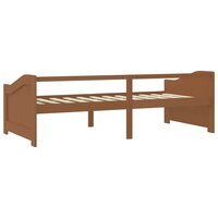 Bedbank 3-zits massief grenenhout honingbruin 90x200 cm 6