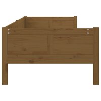 Slaapbank massief grenenhout honingbruin 90x190 cm 6