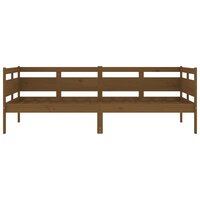 Slaapbank massief grenenhout honingbruin 90x190 cm 5