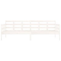 Slaapbank massief grenenhout wit 80x200 cm 8