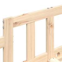 Slaapbank zonder matras 80x200 cm massief grenenhout 9