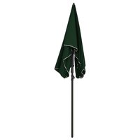 Parasol met paal 200x130 cm groen 3