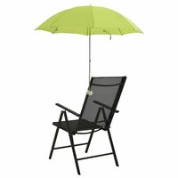 Campingstoelparasols 2 st 105 cm groen 3