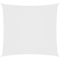 Zonnezeil vierkant 2x2 m oxford stof wit 2