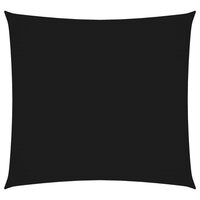 Zonnescherm vierkant 2,5x2,5 m oxford stof zwart 2