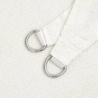 Zonnezeil 160 g/m&sup2; 3/4x2 m HDPE wit 5