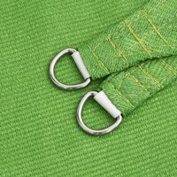 Zonnezeil 160 g/m&sup2; 3,5x3,5x4,9 m HDPE lichtgroen 6