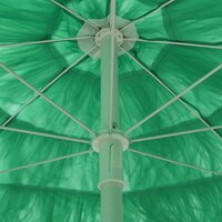 Strandparasol Hawa&iuml; 180 cm groen 6