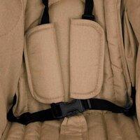 Tweeling kinderwagen staal taupe 9