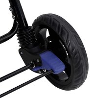 Tweeling kinderwagen tandem staal marineblauw 9