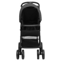 Kinderwagen 3-in-1 staal donkergrijs en zwart 4