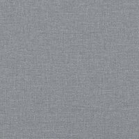 Driezitsbank 180 cm stof lichtgrijs 7