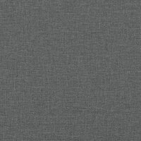 Driezitsbank 180 cm stof donkergrijs 7
