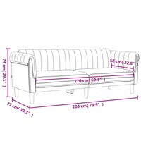 Driezitsbank fluweel wijnrood 9