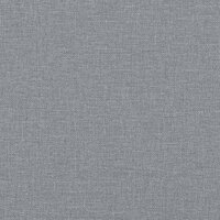 2-delige Loungeset met kussens stof lichtgrijs 5