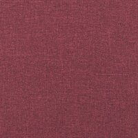 2-delige Loungeset met kussens stof wijnrood 5