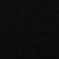 Tweezitsbank 140 cm stof zwart 7