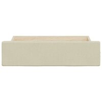 Bedlades 2 st bewerkt hout en kunstleer cr&egrave;mekleurig 4