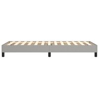 Bedframe zonder matras 80x200 cm stof lichtgrijs 6