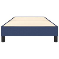 Bedframe zonder matras 80x200 cm stof blauw 5