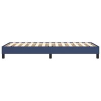 Bedframe zonder matras 80x200 cm stof blauw 6