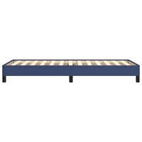 Bedframe zonder matras 80x200 cm stof blauw 6