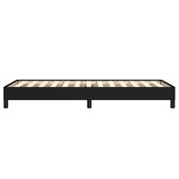 Bedframe zonder matras 90x190 cm stof zwart 6