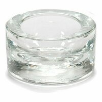 Kaarshouder Transparant Glas 7 x 3,5 x 7 cm (12 Stuks) 3