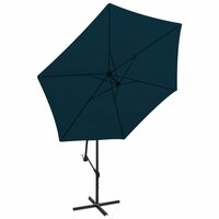 Zweefparasol 3 m blauw 2
