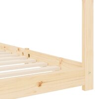 Kinderbedframe massief grenenhout 70x140 cm 7