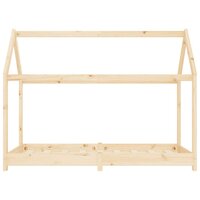 Kinderbedframe massief grenenhout 80x160 cm 4