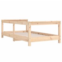 Kinderbedframe 70x140 cm massief grenenhout 6