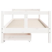 Kinderbedframe met lades 80x200 cm massief grenenhout 5