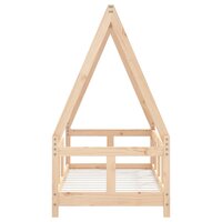 Kinderbedframe 70x140 cm massief grenenhout 4