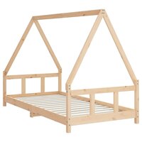 Kinderbedframe 90x190 cm massief grenenhout 3