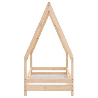 Kinderbedframe 70x140 cm massief grenenhout 4