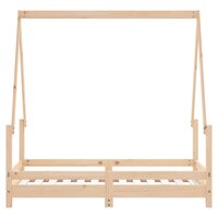 Kinderbedframe 70x140 cm massief grenenhout 5