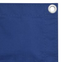 Balkonscherm 90x400 cm oxford stof blauw 3