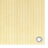 Balkonscherm 120x500 cm HDPE beige 3