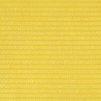 Balkonscherm 75x600 cm HDPE geel 2