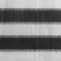 Balkonscherm HDPE 90x400 cm antraciet en wit 2