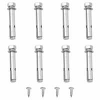 Tuinscherm uittrekbaar 140x600 cm rood 7