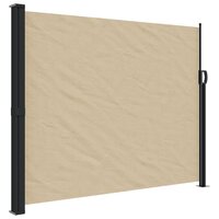 Windscherm intrekbaar 170x300 cm beige 2