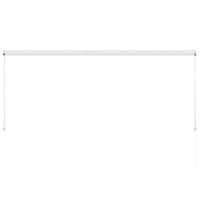 Luifel uittrekbaar 300x150 cm cr&egrave;me 5