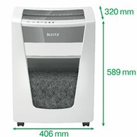 Papierversnipperaar Leitz Office Pro P4 Leitz IQ 30 L 5